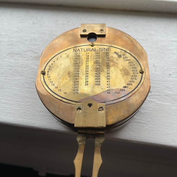 Antique Natural Sine compass nautical device - Picture 7 of 9